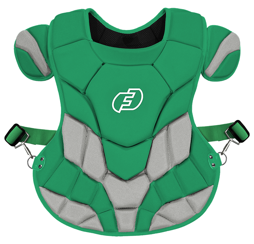 FORCE3 Defender Two-Tone Catcher Chest Protector | Meets NOCSAE Adult
