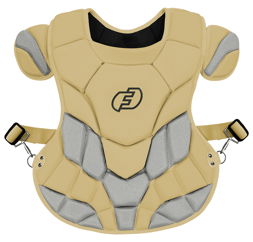 FORCE3 Defender Two-Tone Catcher Chest Protector | Meets NOCSAE