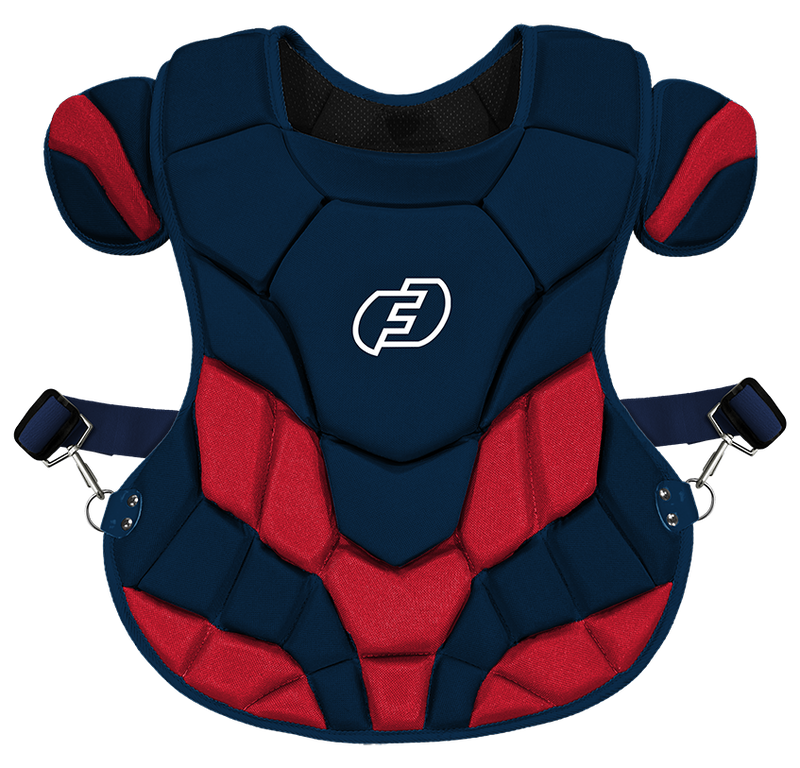 FORCE3 Defender Two-Tone Catcher Chest Protector | Meets NOCSAE