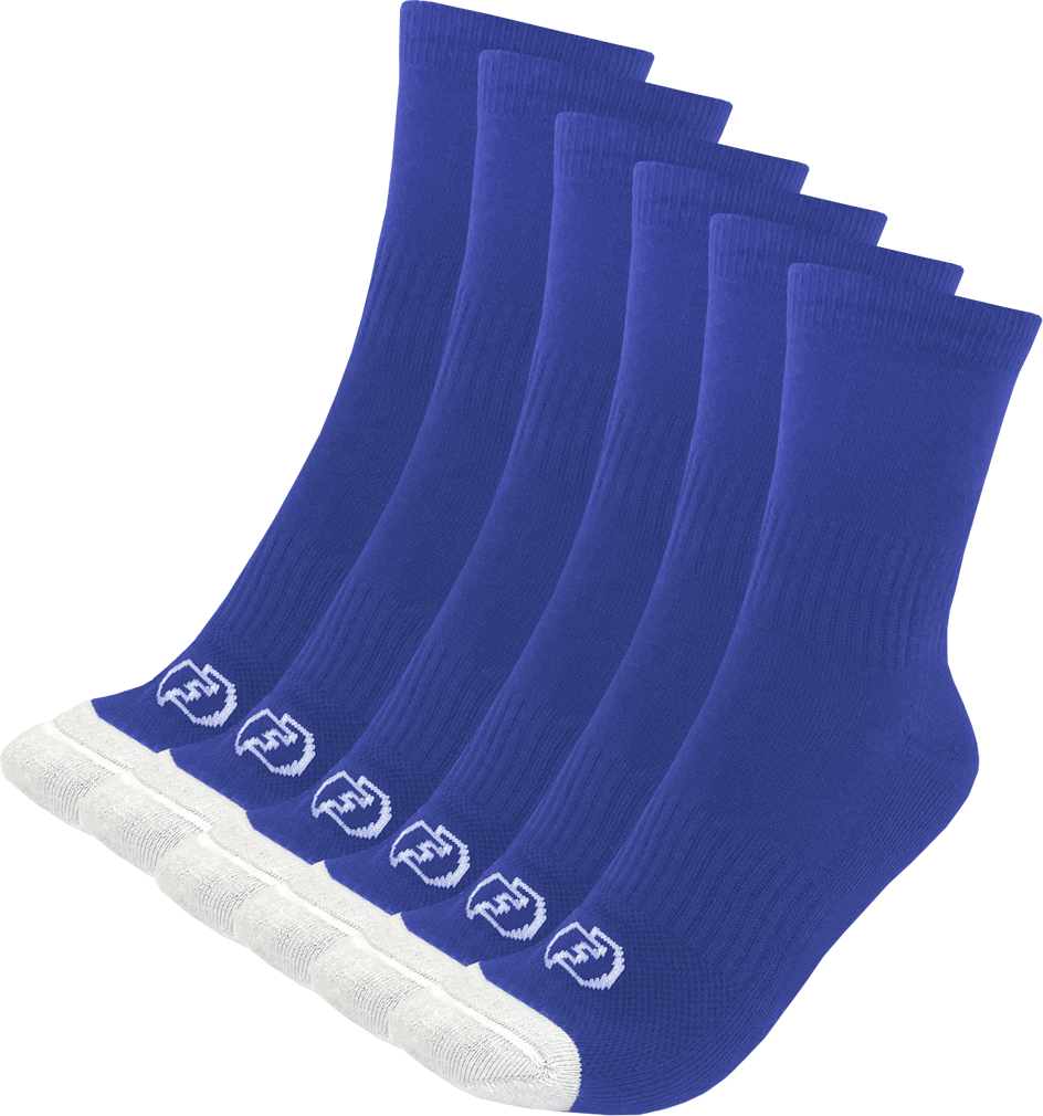 FORCE3 Ultimate Crew Sock Value Set | 6 Pairs
