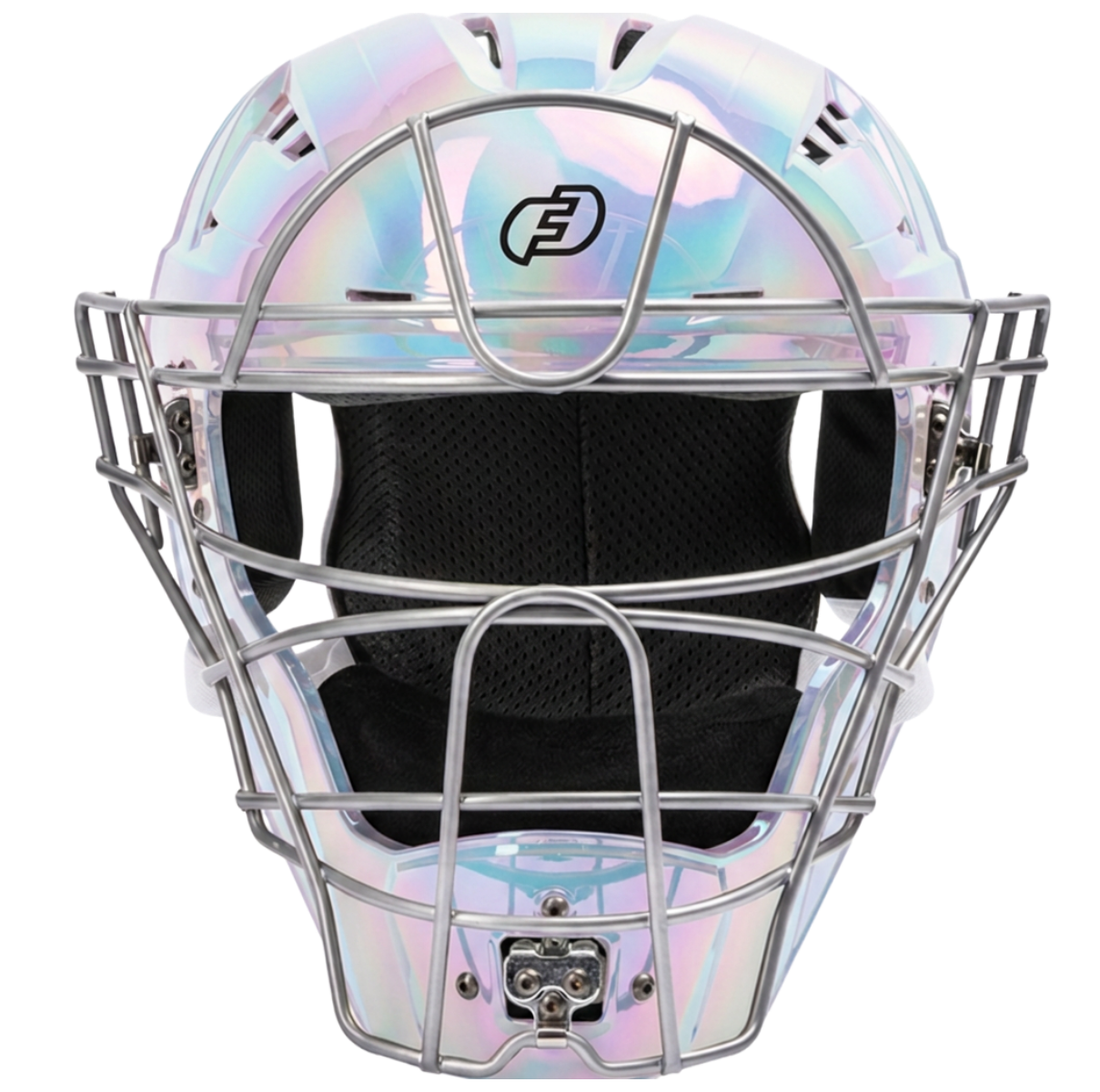 FORCE3 XS3® PRO Limited Edition Chrome Catchers Helmet | Meets NOCSAE