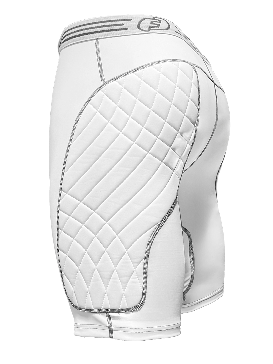 FORCE3 Men's Compression Baseball Sliding Shorts with Hero Tech Impact Protection