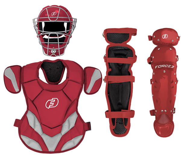 FORCE3 JUNIOR DEFENDER CATCHERS SET - AGES 6-9 | MEETS NOCSAE