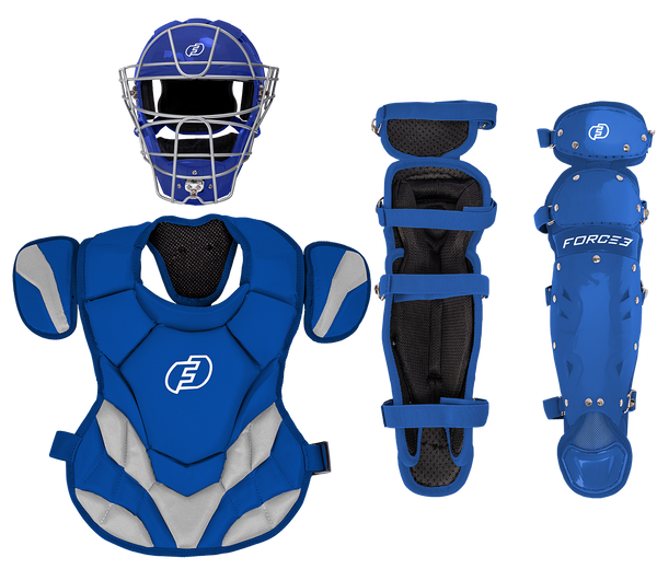 FORCE3 JUNIOR DEFENDER CATCHERS SET - AGES 6-9 | MEETS NOCSAE
