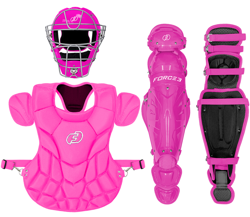 FORCE3 Defender Helmet Catchers Set | Youth (ages 9-12) | Meets NOCSAE