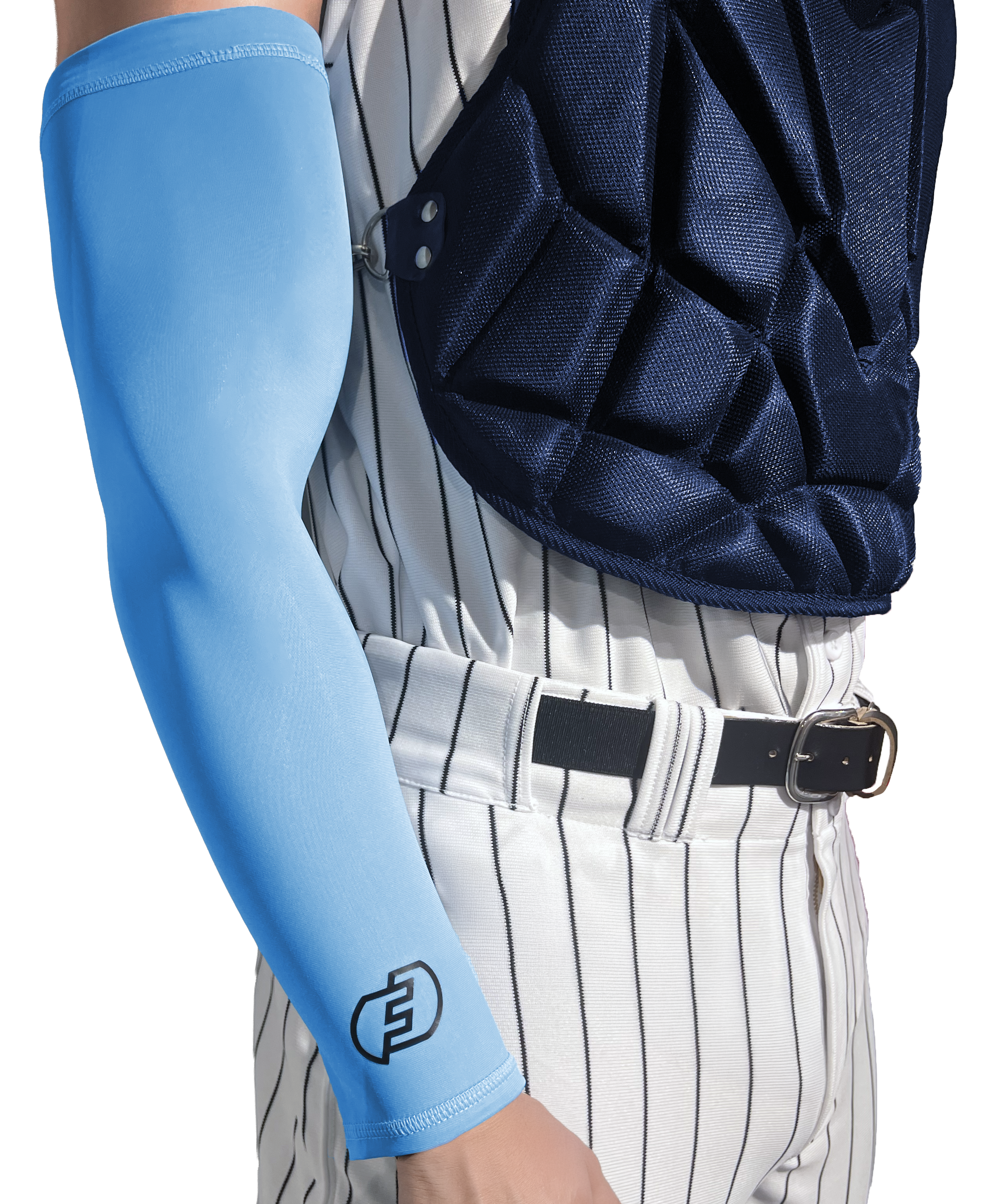arm gear FORCE3 Compression Arm Sleeve Adult S/M / Sky Blue