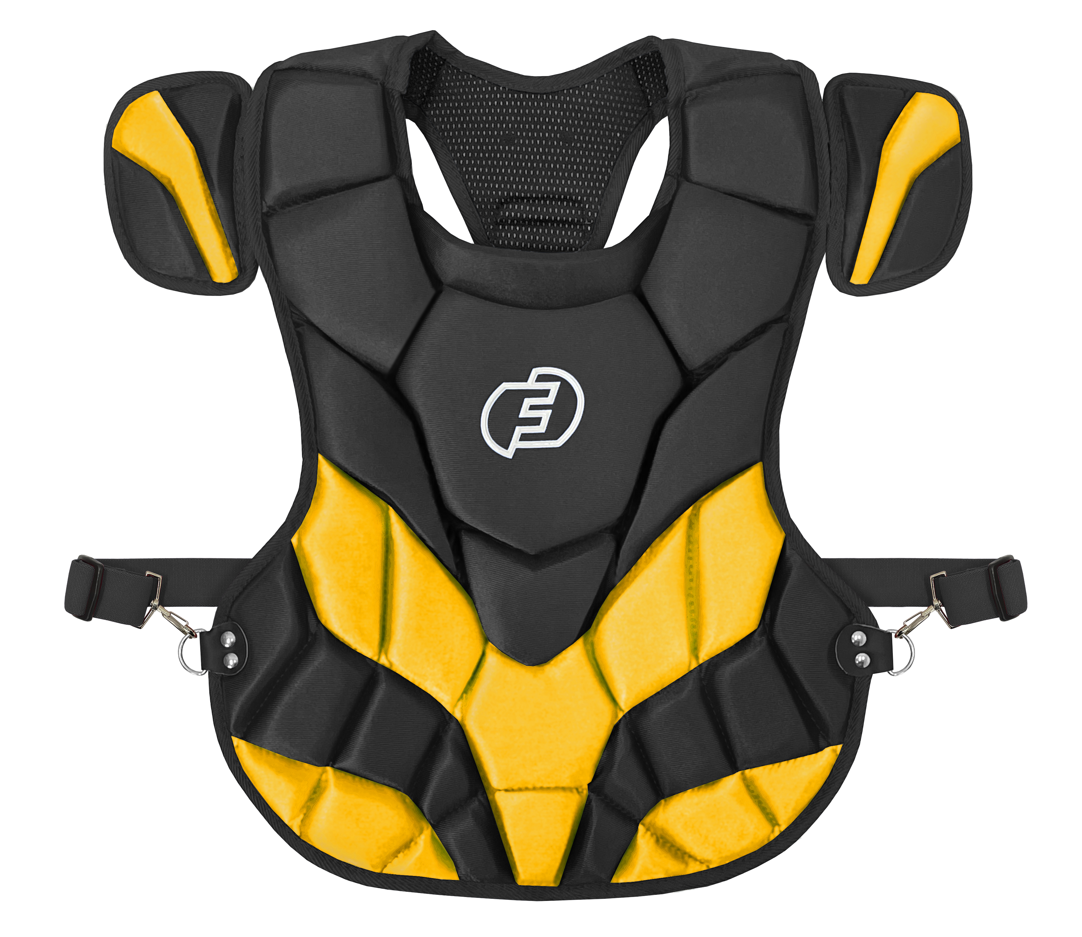 FORCE3 Defender Two-Tone Catcher Chest Protector | Meets NOCSAE - Retired Colors