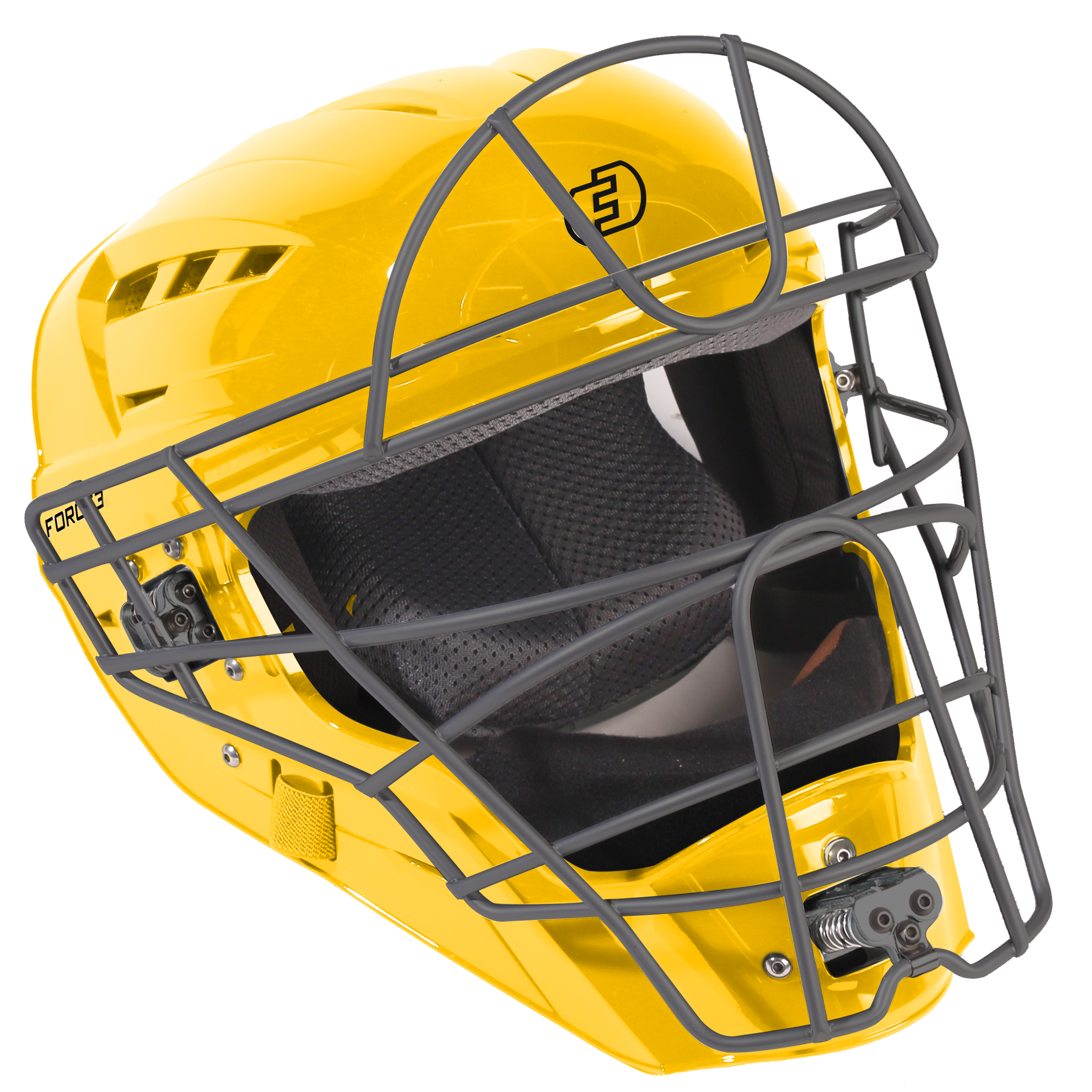 FORCE3 XS3® PRO Catchers Helmet | Gloss | Meets NOCSAE