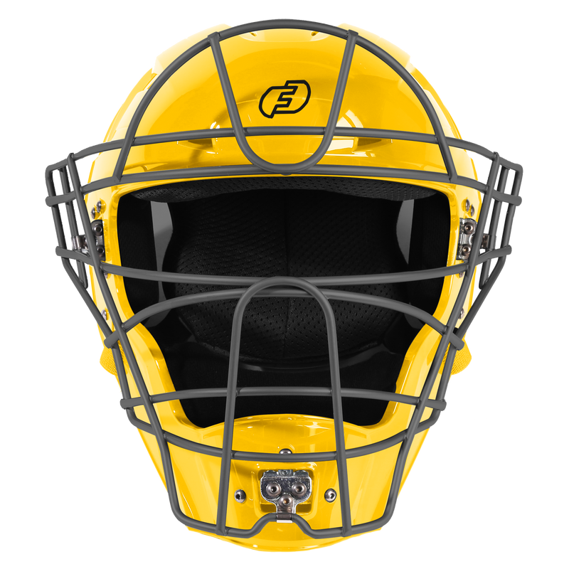 FORCE3 XS3® PRO Catchers Helmet | Gloss | Meets NOCSAE