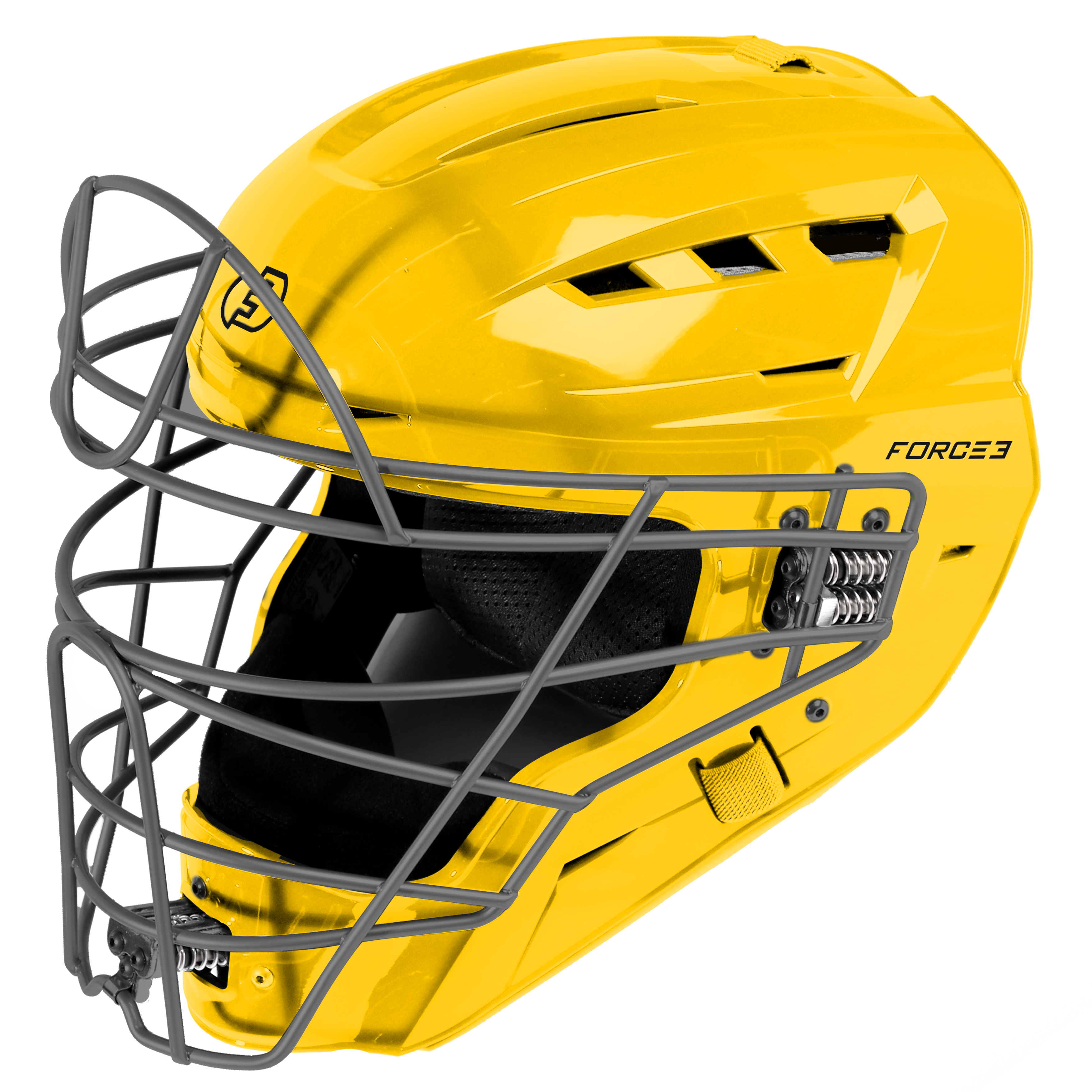 FORCE3 XS3® PRO Catchers Helmet | Gloss | Meets NOCSAE