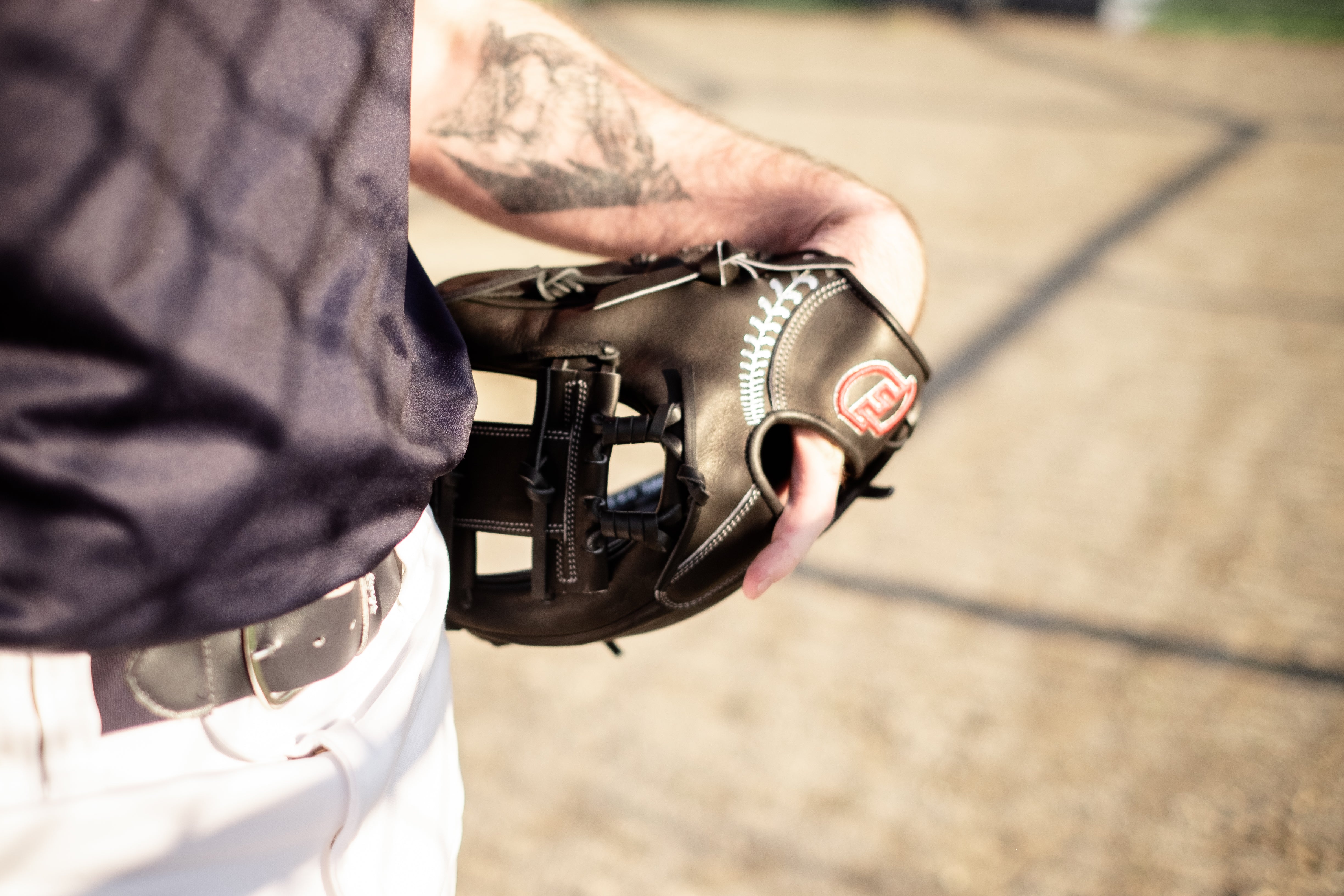 FORCE3 ELITE Series Infielder's Glove - Black