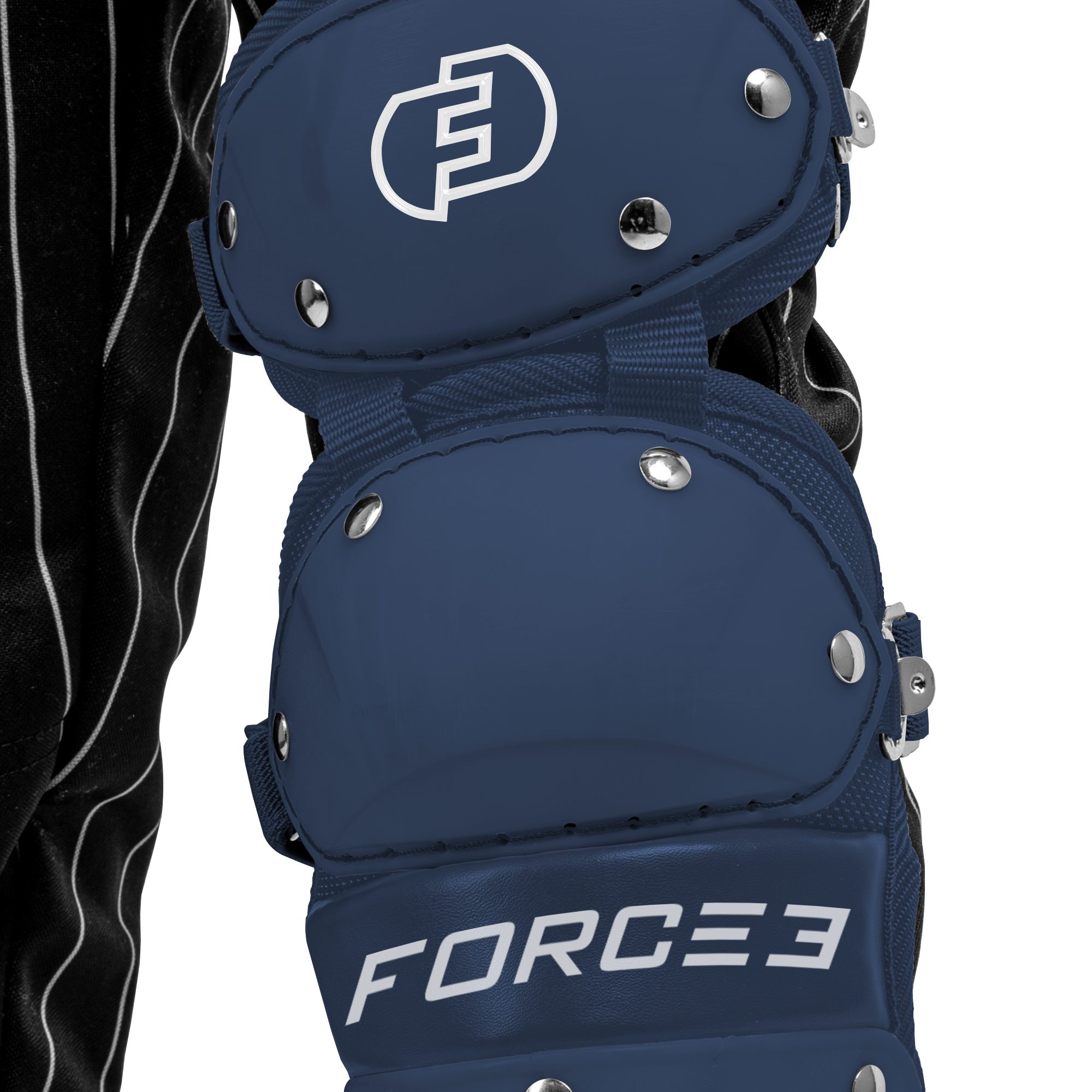 FORCE3 Defender Catcher Leg Guards -  12.5" Junior Ages 6-9