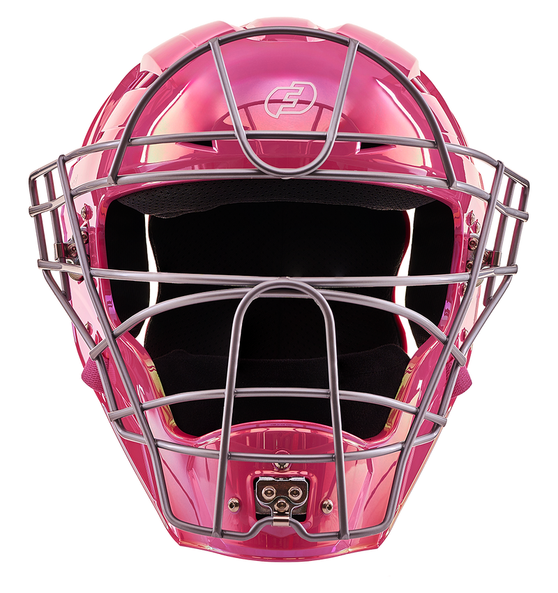 FORCE3 XS3® PRO Limited Edition Chrome Catchers Helmet | Meets NOCSAE