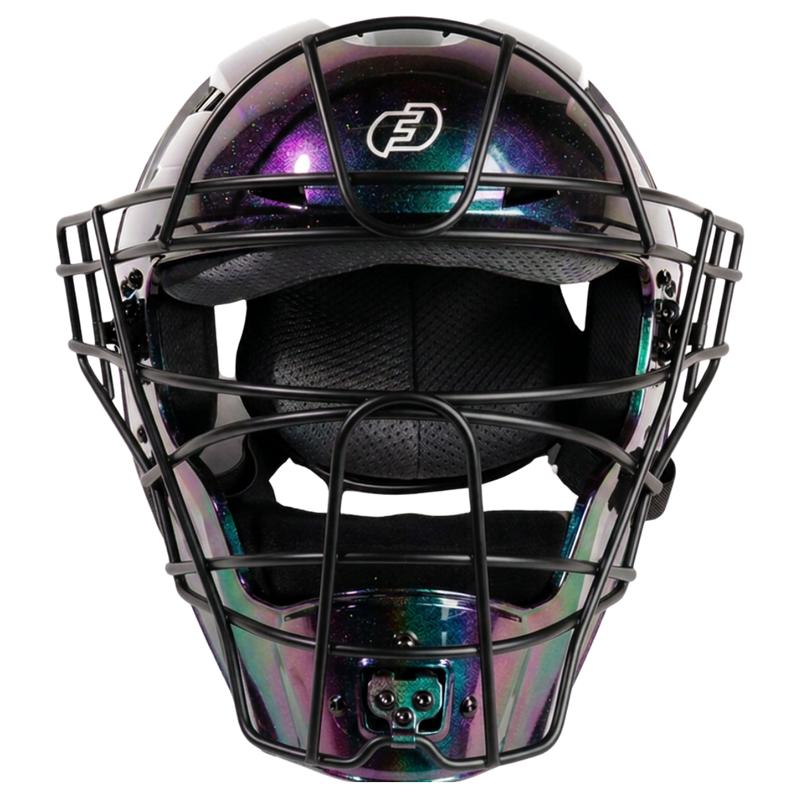 FORCE3 XS3® PRO Limited Edition Chrome Catchers Helmet | Meets NOCSAE