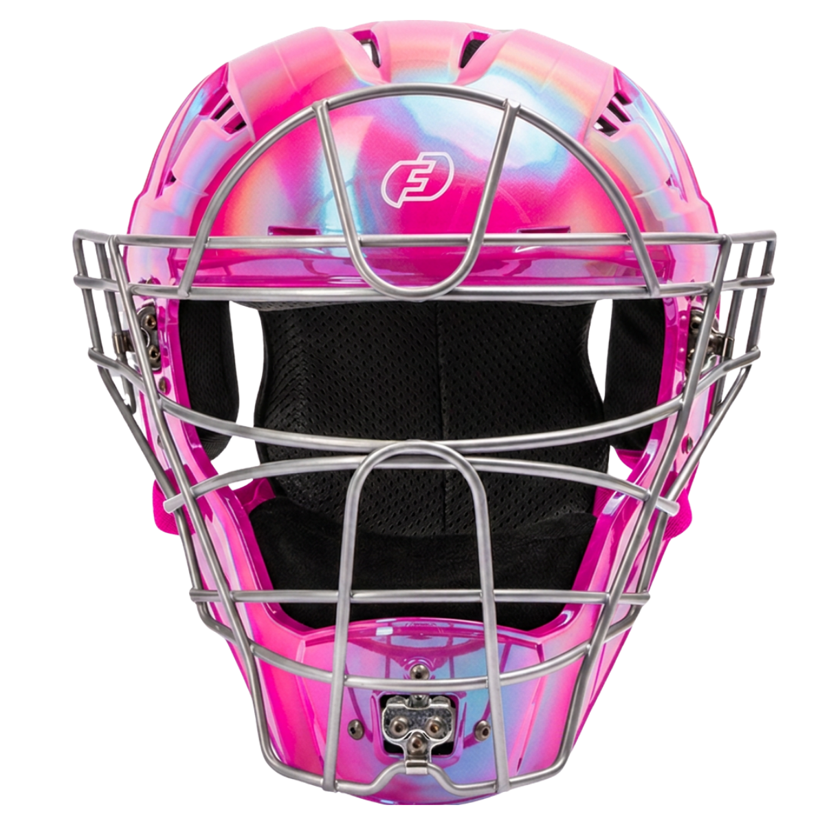 FORCE3 XS3® PRO Limited Edition Chrome Catchers Helmet | Meets NOCSAE