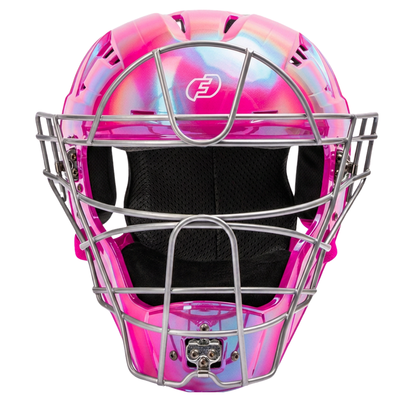 FORCE3 XS3® PRO Limited Edition Chrome Catchers Helmet | Meets NOCSAE