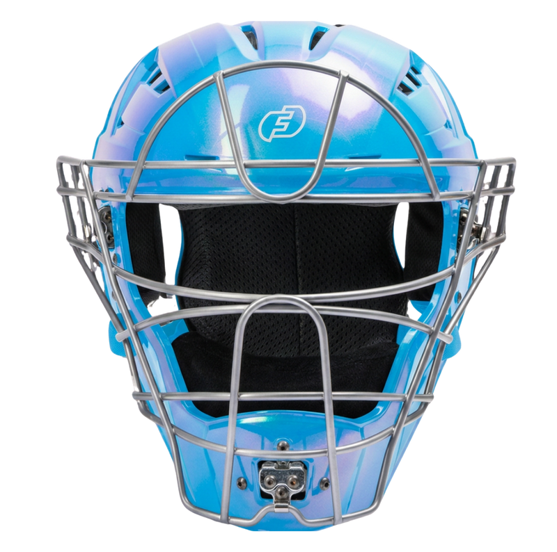 FORCE3 XS3® PRO Limited Edition Chrome Catchers Helmet | Meets NOCSAE
