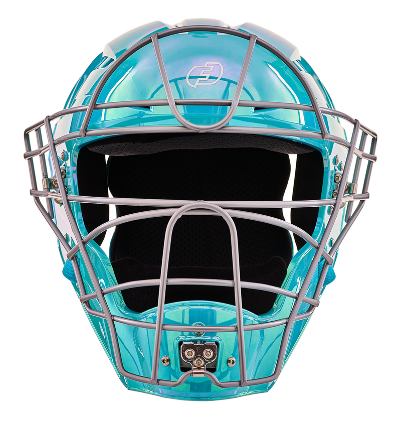 FORCE3 XS3® PRO Limited Edition Chrome Catchers Helmet | Meets NOCSAE