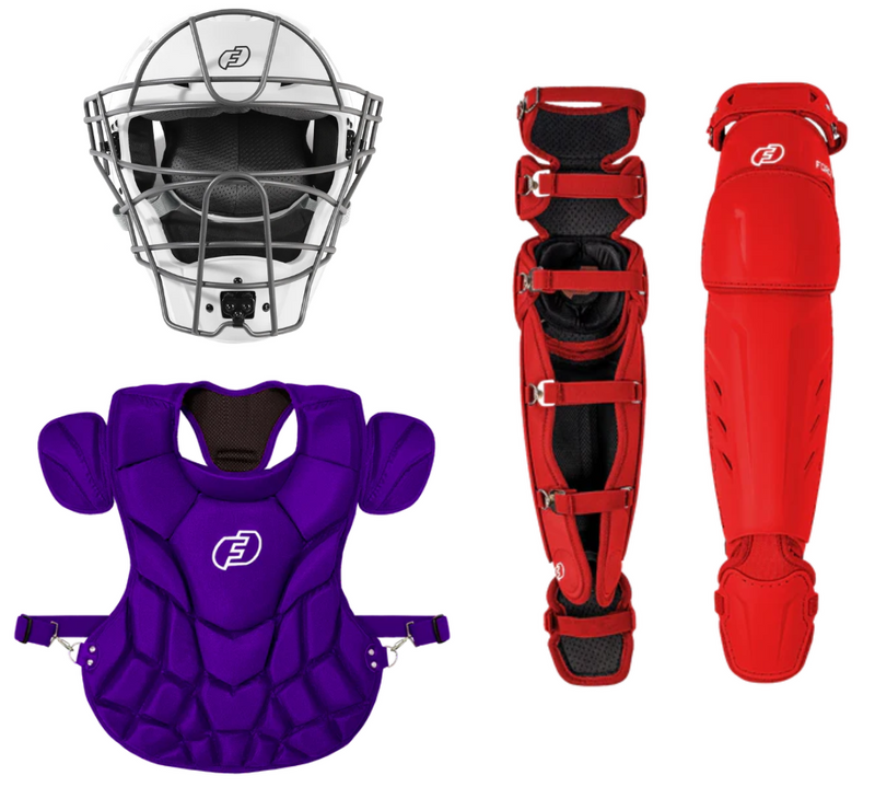 Build Your Own Catcher's Set | XS3® PRO Catchers Helmet, Chest Protector and XS3® Leg Guards | Save 15% at Checkout