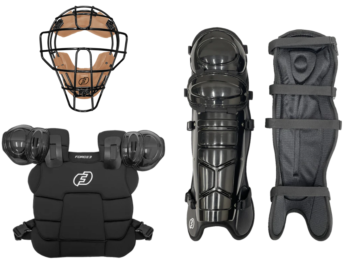 Build Your Own Umpire Set | Traditional Defender Mask, Chest Protector and Leg Guards | Save 15% at Checkout