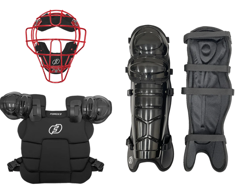 Build Your Own Umpire Set | Traditional Defender Mask, Chest Protector and Leg Guards | Save 15% at Checkout