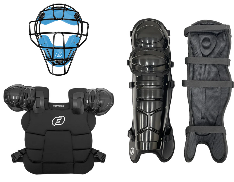 Build Your Own Umpire Set | Traditional Defender Mask, Chest Protector and Leg Guards | Save 15% at Checkout