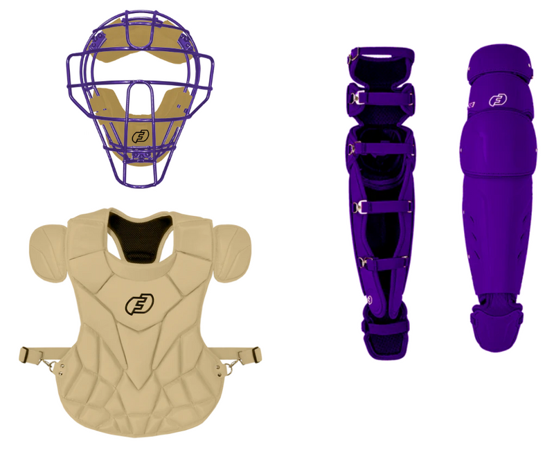 Build Your Own Catchers Set | Traditional Defender Mask, Chest Protector and XS3 leg guards | Save 15% at Checkout