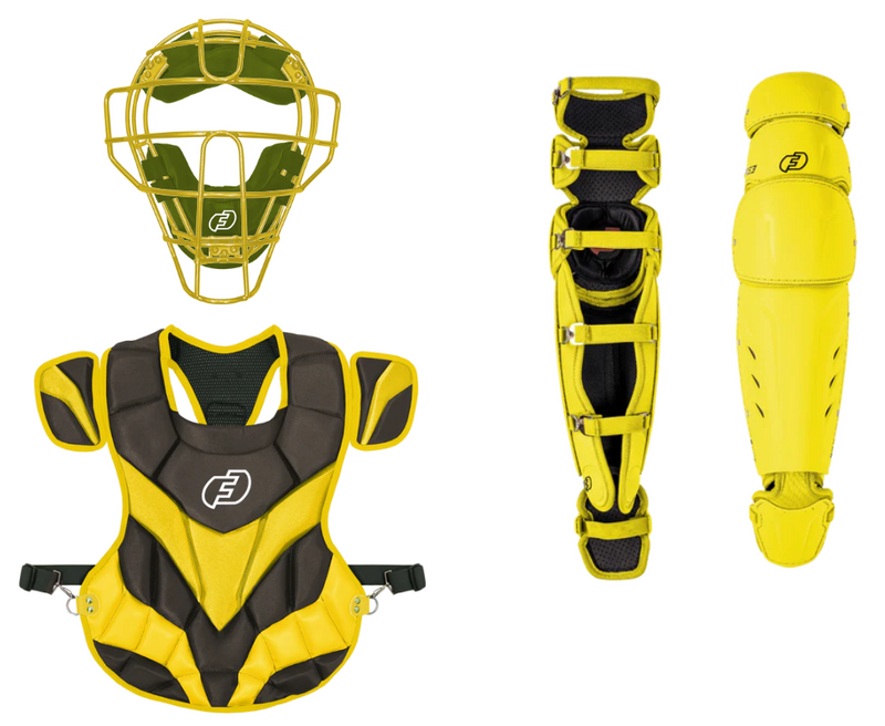 Build Your Own Catchers Set | Traditional Defender Mask, Chest Protector and XS3 leg guards | Save 15% at Checkout