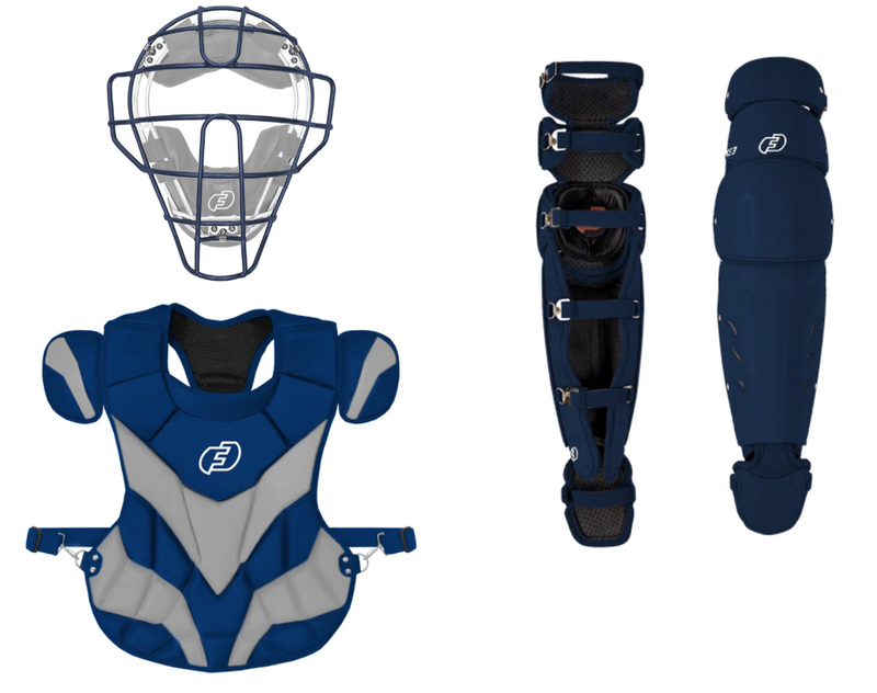 Build Your Own Catchers Set | Traditional Defender Mask, Chest Protector and XS3 leg guards | Save 15% at Checkout
