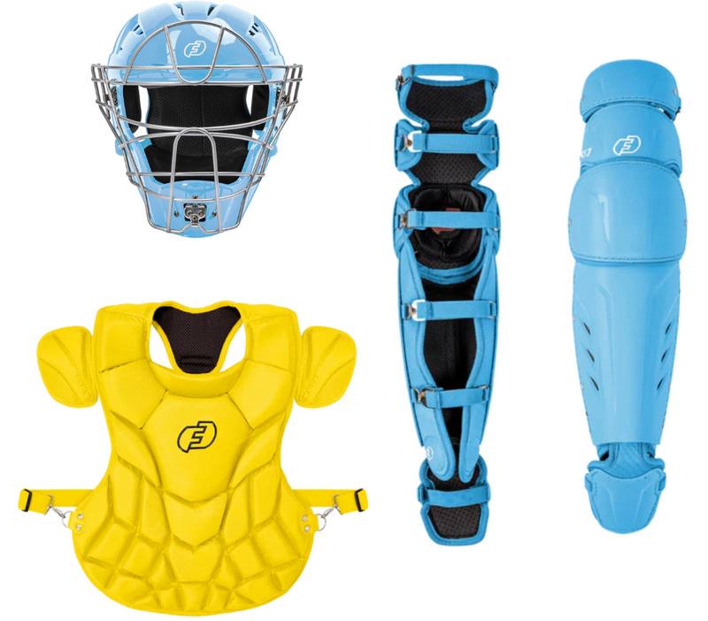 Build Your Own Catcher's Set | XS3® PRO Catchers Helmet, Chest Protector and XS3® Leg Guards | Save 15% at Checkout