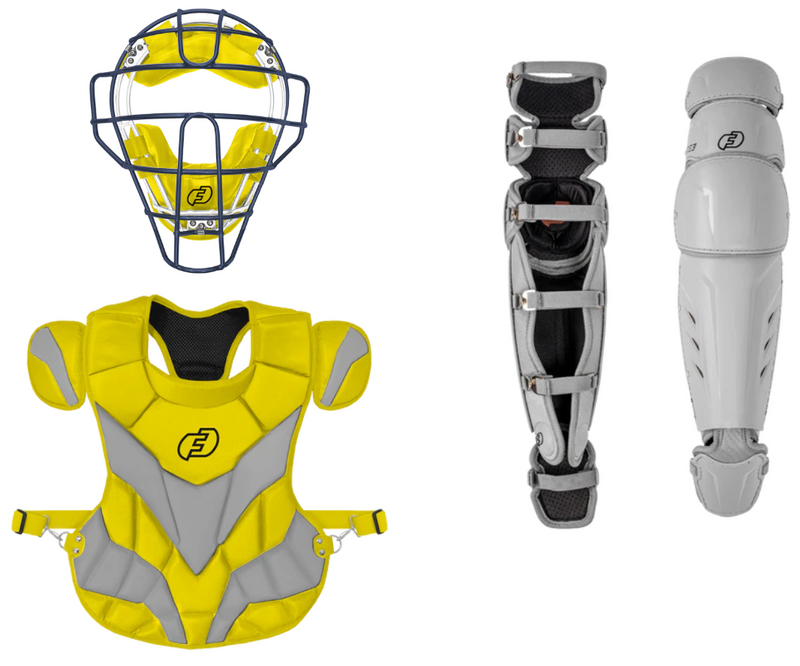 Build Your Own Catchers Set | Traditional Defender Mask, Chest Protector and XS3 leg guards | Save 15% at Checkout
