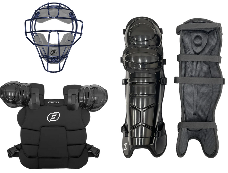 Build Your Own Umpire Set | Traditional Defender Mask, Chest Protector and Leg Guards | Save 15% at Checkout
