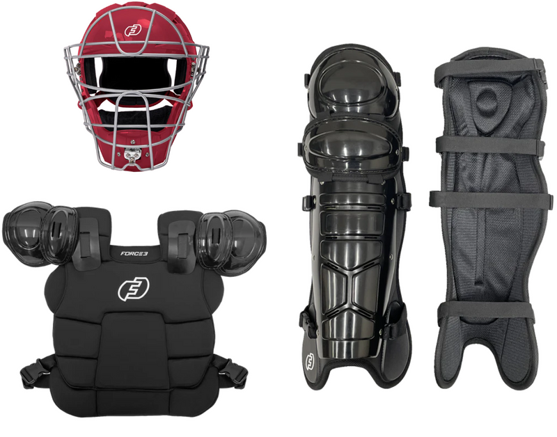 Build Your Own Umpire Set | Defender Helmet, Chest Protector and Leg Guards | Save 15% at Checkout