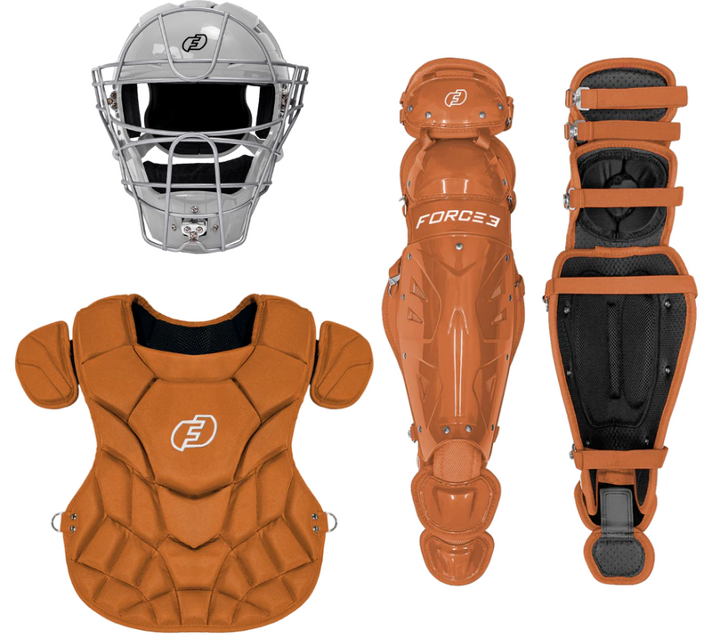 Build Your Own Catcher's Set | Defender Catchers Helmet, Chest Protector and Defender Leg Guards | Save 15% at Checkout