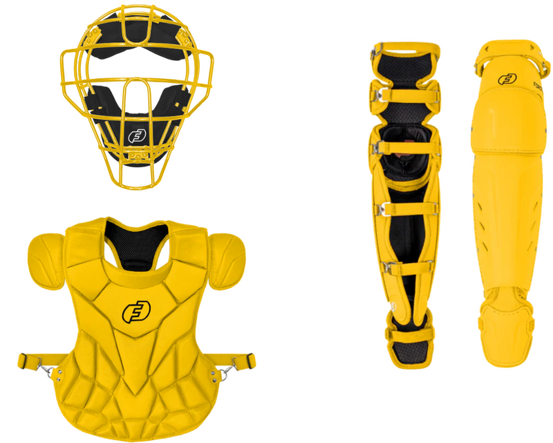 Build Your Own Catchers Set | Traditional Defender Mask, Chest Protector and XS3 leg guards | Save 15% at Checkout