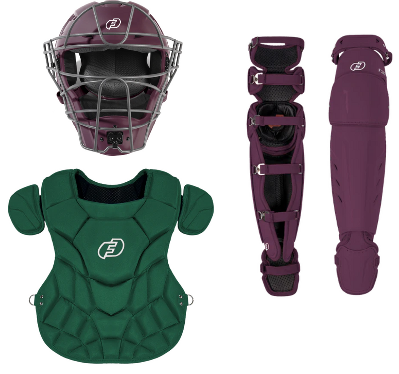 Build Your Own Catcher's Set | XS3® PRO Catchers Helmet, Chest Protector and XS3® Leg Guards | Save 15% at Checkout