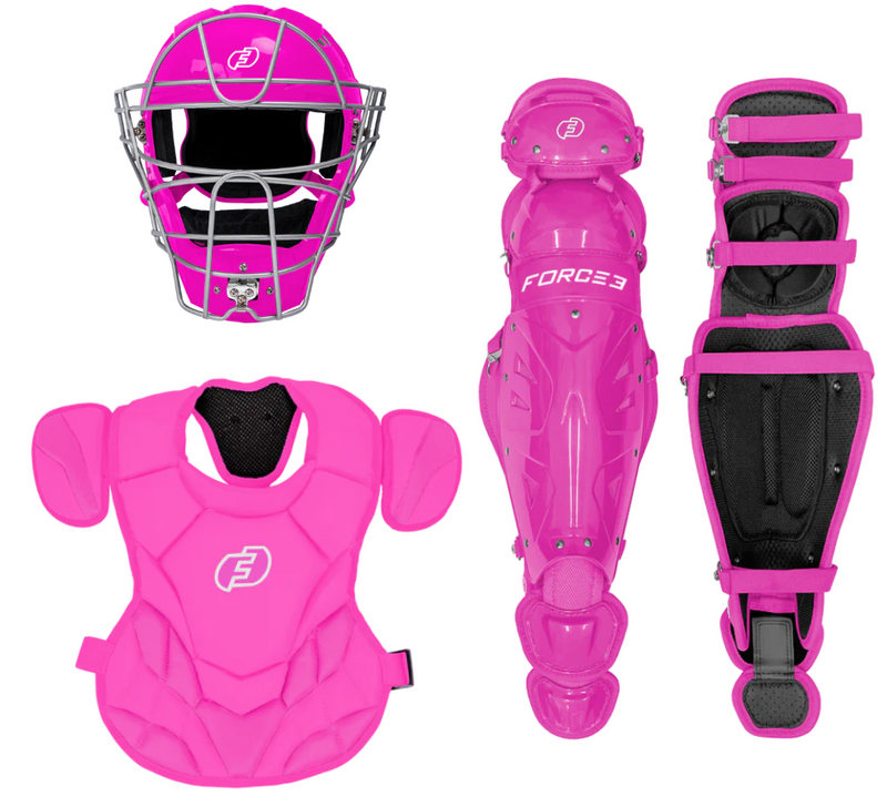 Build Your Own Catcher's Set | Defender Catchers Helmet, Chest Protector and Defender Leg Guards | Save 15% at Checkout