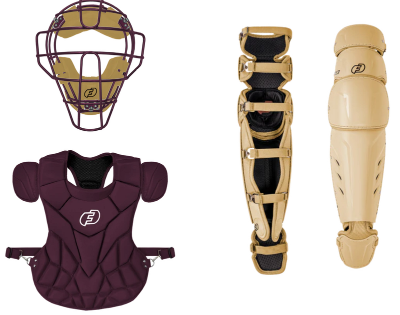 Build Your Own Catchers Set | Traditional Defender Mask, Chest Protector and XS3 leg guards | Save 15% at Checkout