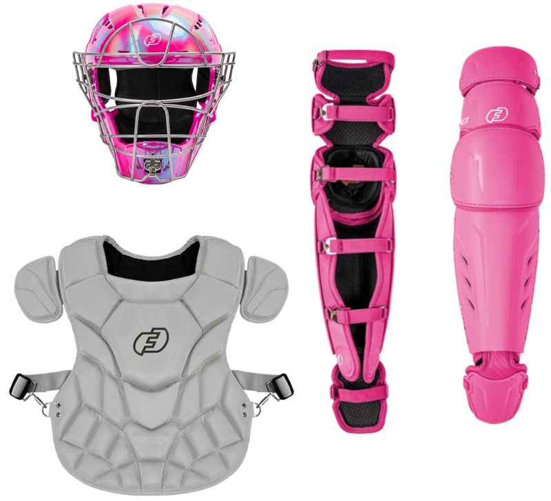 Build Your Own Catcher's Set | XS3® PRO Catchers Helmet, Chest Protector and XS3® Leg Guards | Save 15% at Checkout