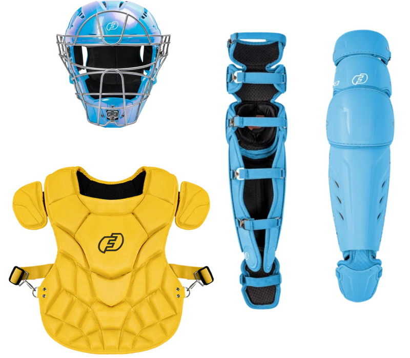 Build Your Own Catcher's Set | XS3® PRO Catchers Helmet, Chest Protector and XS3® Leg Guards | Save 15% at Checkout