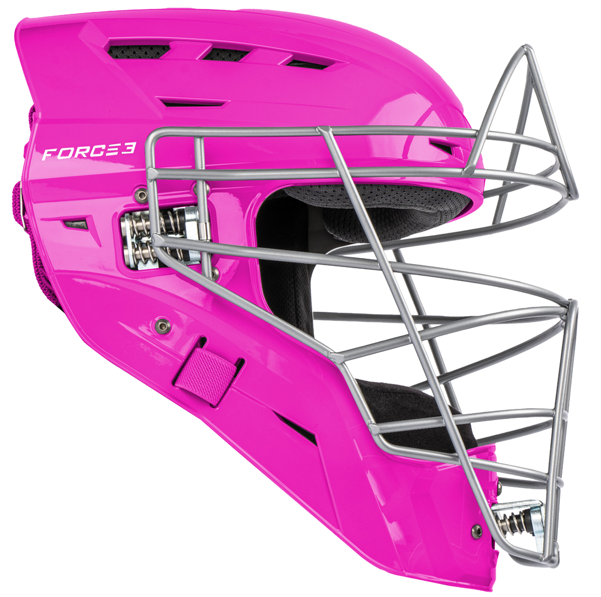 FORCE3 XS3® PRO Catchers Helmet | Gloss | Meets NOCSAE