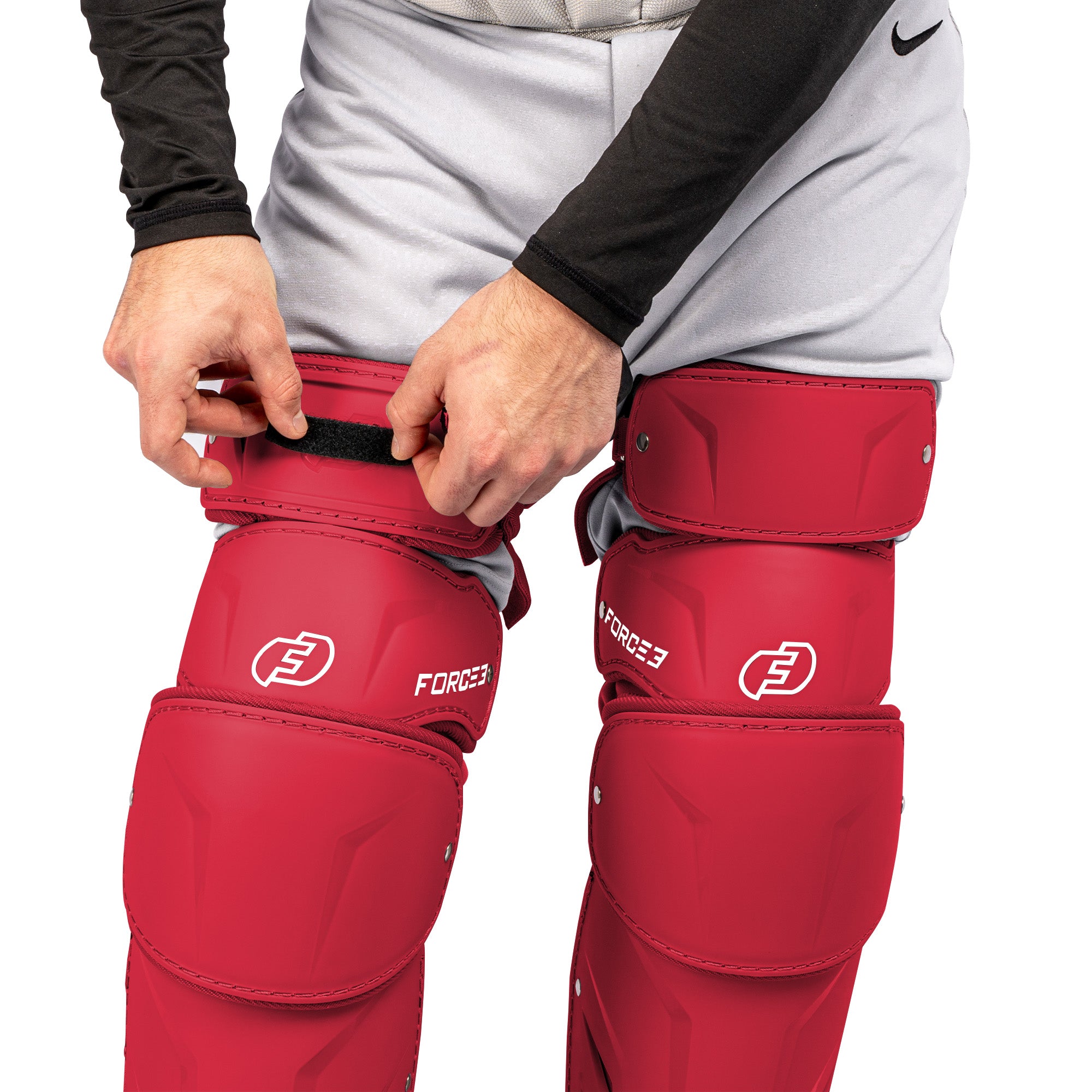 FORCE3 XS3® ELITE Leg Guards | Specifically Designed for use with the PitchCom® System - Intermediate