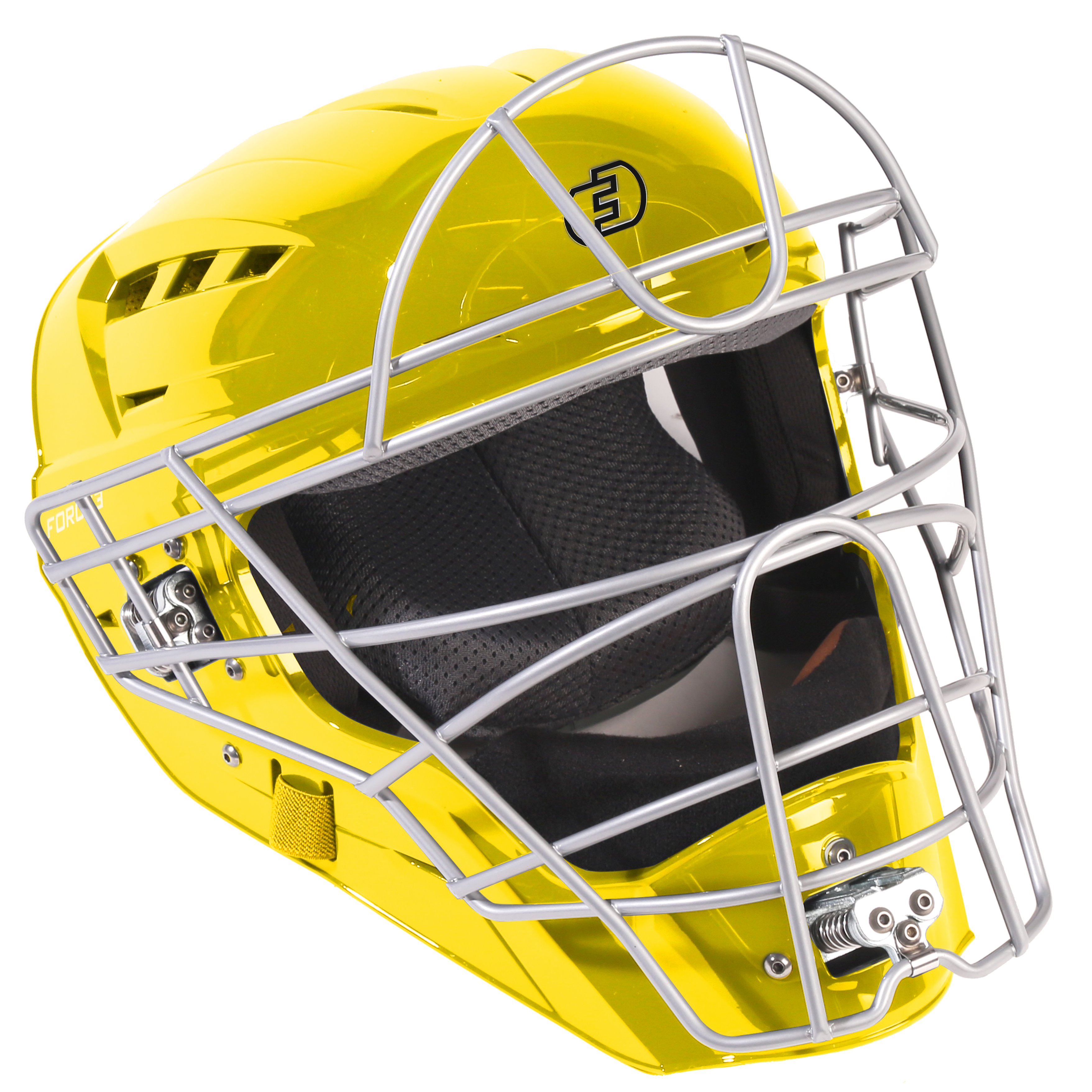 FORCE3 XS3® PRO Catchers Helmet | Gloss | Meets NOCSAE