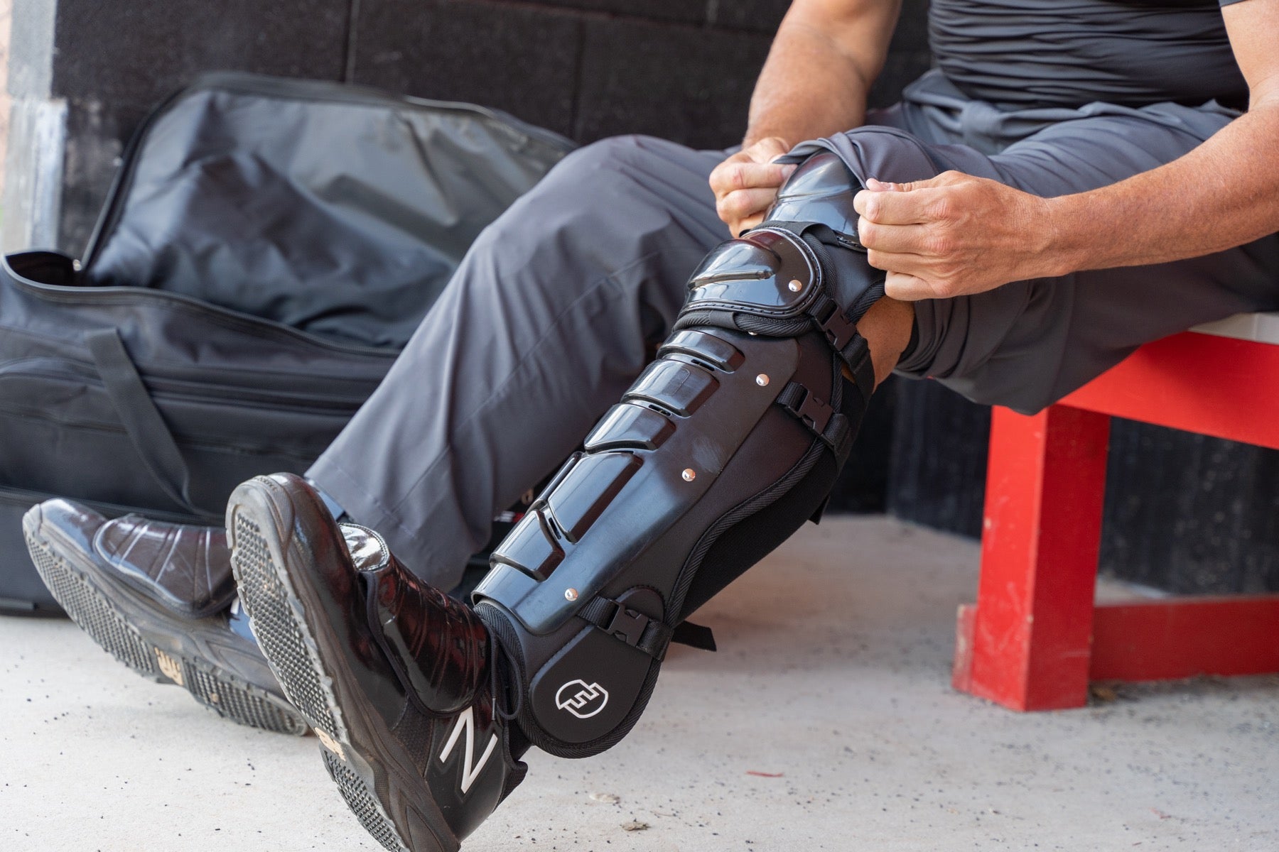 FORCE3 Ultimate Umpire Shin Guards with Dupont™ Kevlar®