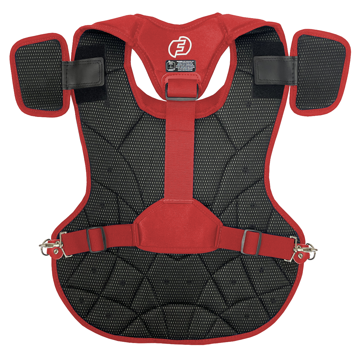 FORCE3 Defender Two-Tone Catcher Chest Protector | Meets NOCSAE