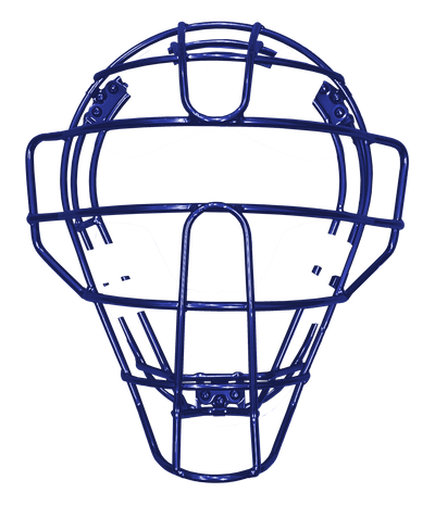Masque Arbitre Baseball Force3 Defender (BD31) - Bleu Marine/gris, Acier Carbone