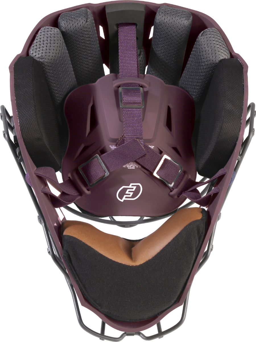 FORCE3 XS3® PRO Catchers Helmet | Matte |  Meets NOCSAE