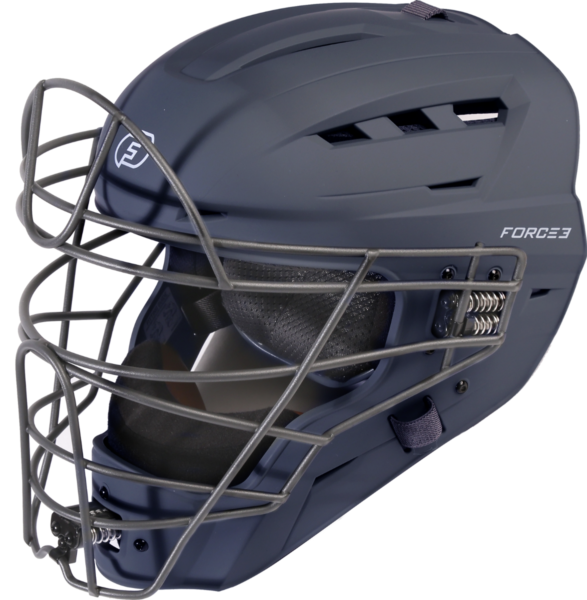 FORCE3 XS3® PRO Catchers Helmet | Matte |  Meets NOCSAE