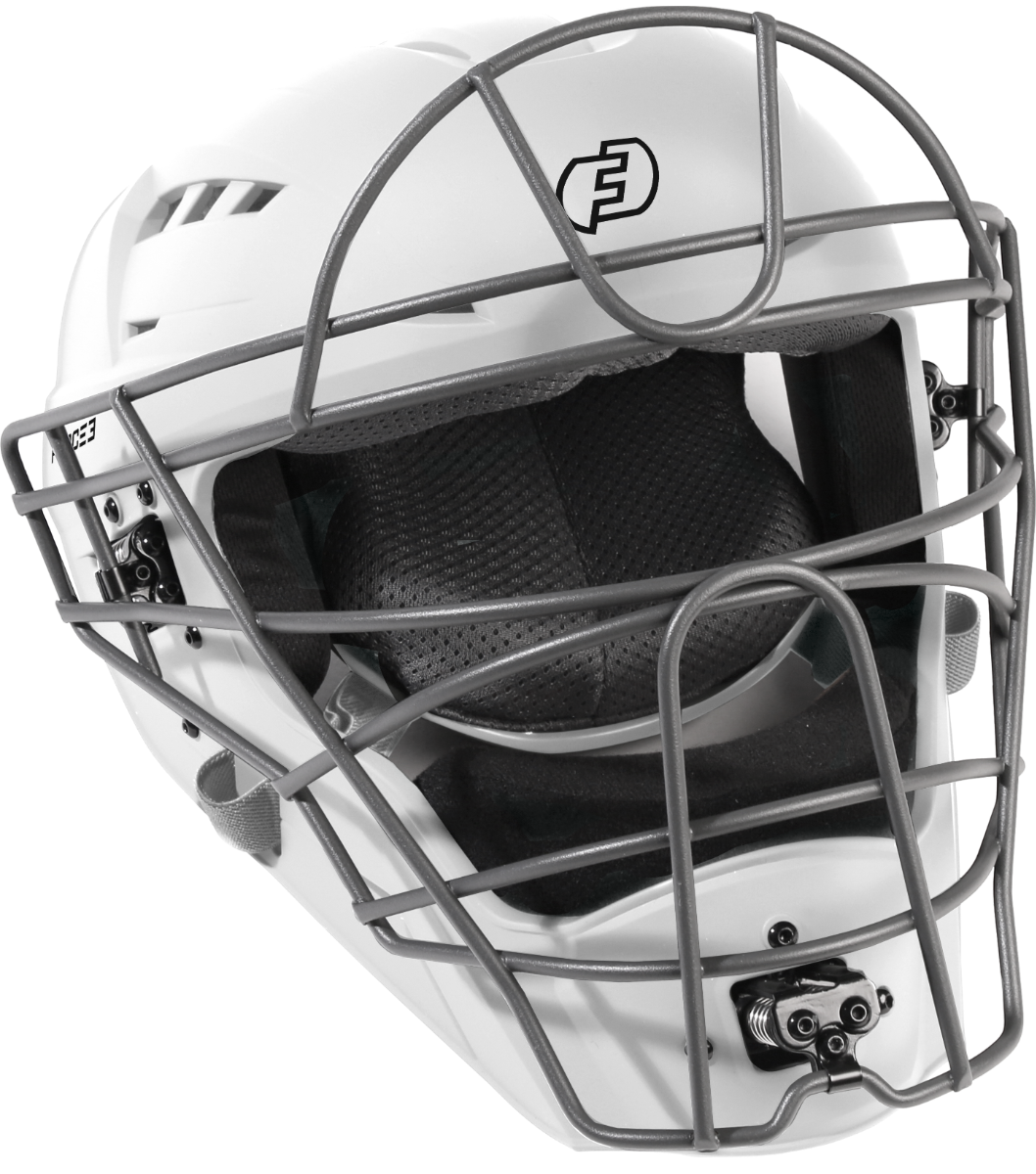 FORCE3 XS3® PRO Catchers Helmet | Matte |  Meets NOCSAE